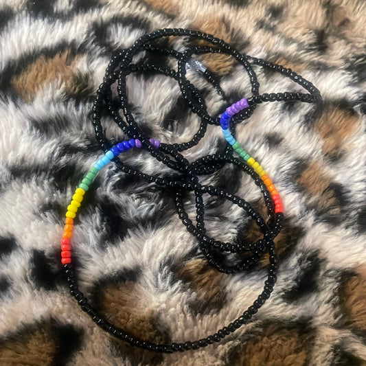 Black Chakra waistbeads